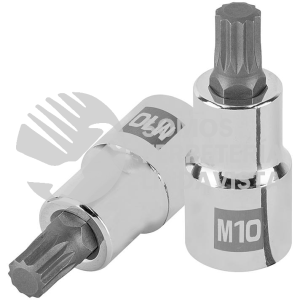 101295 D-1210-BC DADO PUNTA CORTA BRISTOL M10 CUADRO 1/2" TRUPER
