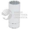 5332 DADO LARGO CUADRO DE 1/2", 12 PUNTAS, EN PULGADAS, 1" URREA