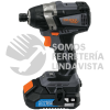 101402 MAX-20D DESTORNILLADOR DE IMPACTO INALAMBRICO 1/4" 20VSIN CARBONES TRUPER