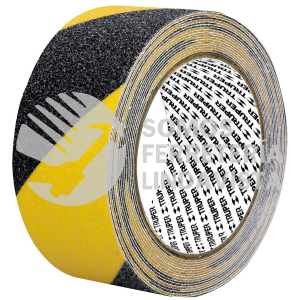 101448 CIA-25P ROLLO 5 M DE CINTA ANTIDERRAPANTE AMA/NEGRA 50MM C/ABRASIVO TRUPER