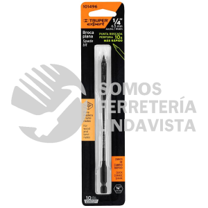 101496 BPX-1/4 BROCA PLANA DE MANITA 1/4"TRUPER