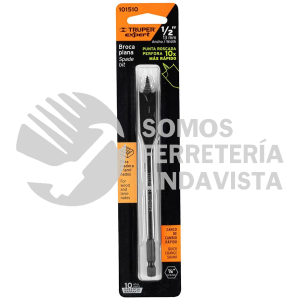 101510 BPX-1/2 BROCA PLANA DE MANITA 1/2"TRUPER