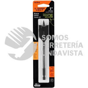 101514 BPX-1 BROCA PLANA DE MANITA 1" TRUPER