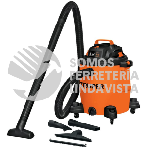 101520 ASP-16 ASPIRADORA DE SOLIDOS Y LIQUIDOS DE 16 GAL PLASTICA TRUPER