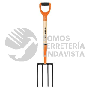 101540 BJ-4PC BIELDO T-2000 PARA JARDIN 4 DIENTES CUADRADOS MGO 28" TRUPER