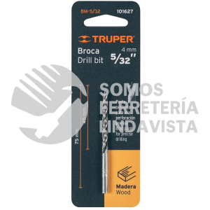 101627 BM-5/32 BROCA PARA MADERA 5/32" TRUPER
