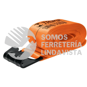 101734 MAL-B3P BANDA DE 4" X 9 M CON GANCHO PLANO PARA MALACATE TRUPER