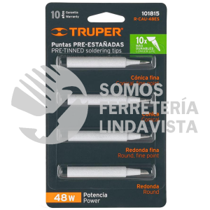 101815 R-CAU-48ES JUEGO DE 4 PUNTAS PARA CAUTIN CAU-48ES TRUPER