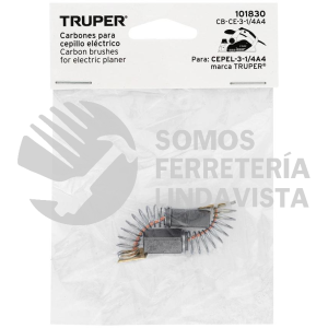 101830 CB-CE-3-1/4A4 BOLSA CON 2 CARBONES DE REPUESTO PARA CEPEL-3-1/4A4 TRUPER