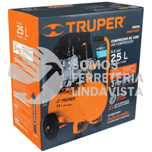 101939 CJ-COMP-25LT CAJA DE EMPAQUE DE REPUESTO PARA COMP-25LT TRUPER