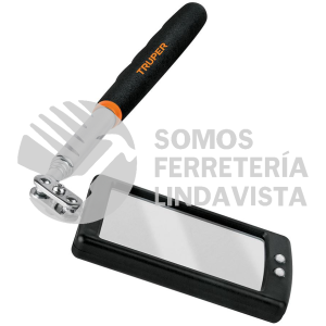 101962 ESP-TELR ESPEJO RECTANGULAR TELESCOPICO DE INSPECCION C/LUZ LED5X9CM TRUPER