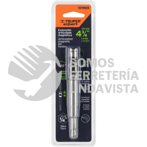 101965 PUDE-90120 ADAPTADOR ARTICULADO DE 120 MM MAGNETICO PARA PUNTAS TRUPER