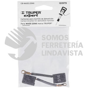 101979 CB-MADE-20NX BOLSA CON 2 CARBONES DE REPUESTO PARA MADE-20NX TRUPER