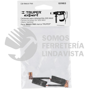 101983 CB-RMAX-7NX BOLSA CON 2 CARBONES DE REPUESTO PARA RMAX-7NX TRUPER