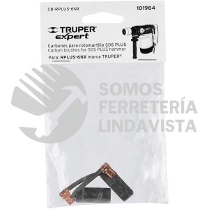 101984 CB-RPLUS-6NX BOLSA CON 2 CARBONES DE REPUESTO PARA RPLUS-6NX TRUPER