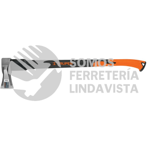 102085 TJR-4.5F HACHA PARA RAJAR MADERA 4.5 LB MANGO FIBRA DE VIDRIO34" TRUPER