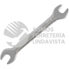 ES1416 LLAVE ESPAÑOLA PULIDO ESPEJO EN PULGADAS, 7/16" X 1/2" FOY
