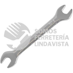 ES1416 LLAVE ESPAÑOLA PULIDO ESPEJO EN PULGADAS, 7/16" X 1/2" FOY