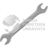 ES1618 LLAVE ESPAÑOLA PULIDO ESPEJO EN PULGADAS, 1/2" X 9/16" FOY