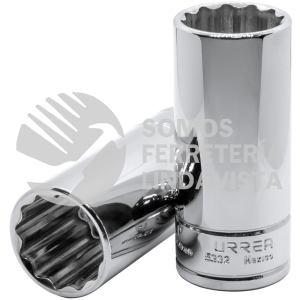 5324H DADO LARGO CUADRO DE 1/2", 6 PUNTAS, EN PULGADAS, 3/4" URREA