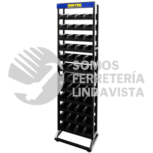 RTORG EXHIBIDOR DE PISO PARA TORNILLOS CON 48 GAVETAS PLASTICAS SURTEK