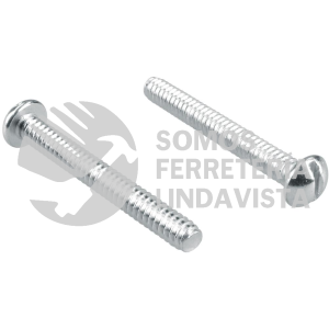 TMR143 TORNILLO TIPO MAQUINA CABEZA REDONDA 1/4" X 3", 50 PIEZAS SURTEK