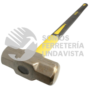 MARR8FV MARRO OCTAGONAL CABEZA FORJADA CON MANGO LARGO DE FIBRA DE VIDRIO DE 36", 8 LB SURTEK