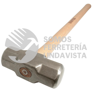 MARR10 MARRO OCTAGONAL CABEZA FORJADA CON MANGO LARGO DE MADERA DE 36", 10 LB SURTEK