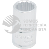 5411M DADO CUADRO DE 1/2", 12 PUNTAS, METRICO, 11 MM URREA