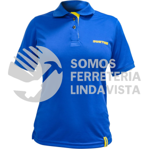 PDFM PLAYERA TIPO POLO DRY FIT PARA DAMA COLOR AZUL TALLA M SURTEK