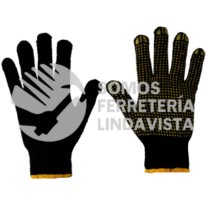 GAPM GUANTES DE ALGODON CON PUNTOS DE PVC TALLA M SURTEK