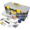 JC15F JUEGO COMBINADO DE HERRAMIENTA PARA CARPINTERO CON CAJA PLASTICA, 15 PIEZAS FOY