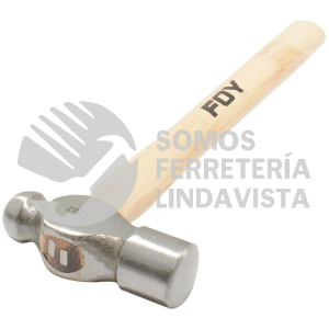 141831 MARTILLO PULIDO DE BOLA CON MANGO DE MADERA DE 12", 12 OZ FOY