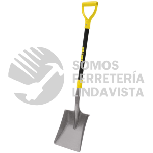 130681 PALA CON MANGO DE FIBRA DE VIDRIO CON PUÑO PLASTICO "Y", CUADRADA SURTEK