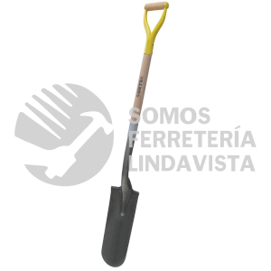 130623 PALA CON MANGO DE MADERA CON PUÑO METALICO "Y", TIPO ESPADON SURTEK
