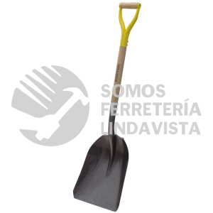 130624 PALA CON MANGO DE MADERA CON PUÑO METALICO "Y", TIPO CARBONERA SURTEK