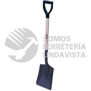 PCYPG PALA CON MANGO DE MADERA CON PUÑO PLASTICO "Y", CUADRADA FOY