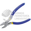 142046 PINZA CON MANGO CON DOBLE PLASTISOL PARA ELECTRICISTA DE 6", CORTE DIAGONAL FOY