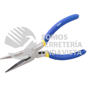 142038 PINZA CON MANGO CON DOBLE PLASTISOL PARA ELECTRICISTA DE 8", PUNTA LARGA FOY