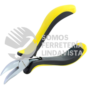 953 MINI PINZA CON MANGO BIMATERIAL PARA ELECTRONICA DE 4-3/4", PUNTA CURVA SURTEK