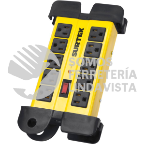 SP10 SUPRESOR DE PICOS 10 ENTRADAS CABLE 1200 J SURTEK