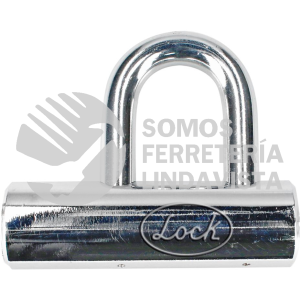 55CA CANDADO DE MAXIMA SEGURIDAD TIPO GANCHO CORTO 109 MM, LLAVE ESTANDAR LOCK