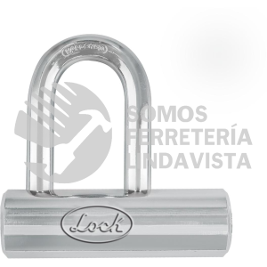 56CA CANDADO DE MAXIMA SEGURIDAD TIPO GANCHO LARGO 109 MM, LLAVE ESTANDAR LOCK