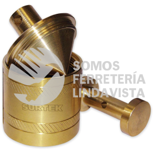 123276 PLOMADA DE LATON TIPO BARRIL 580 G SURTEK