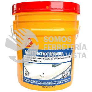 432436 ACRIL TECHO POWER 6 AÑOS BLANCO CUBETA 19 L SIKA CONSTRUCCION