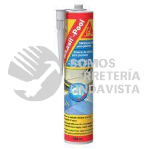 162600 SIKASIL POOL COLOR TRANSPARENTE CARTUCHO 300 ML. SIKA CONSTRUCCION