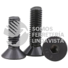 TA58X2 TORNILLO ALLEN CABEZA PLANA NEGRO 5/8-11 X 2" NACIONAL