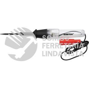 107303 PROBADORES DE VOLTAJE DE CORRIENTE DIRECTA 6 - 12 V, 21.5 CM SURTEK