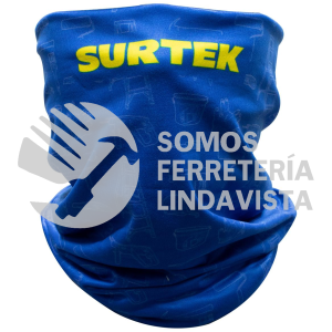BANCU BANDANA DE POLIESTER PARA CUELLO COLOR AZUL SURTEK