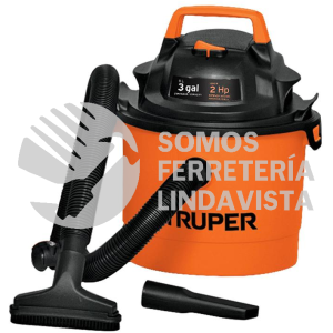 12091 ASP-03 ASPIRADORA DE SOLIDOS Y LIQUIDOS DE 3 GAL PLASTICA TRUPER